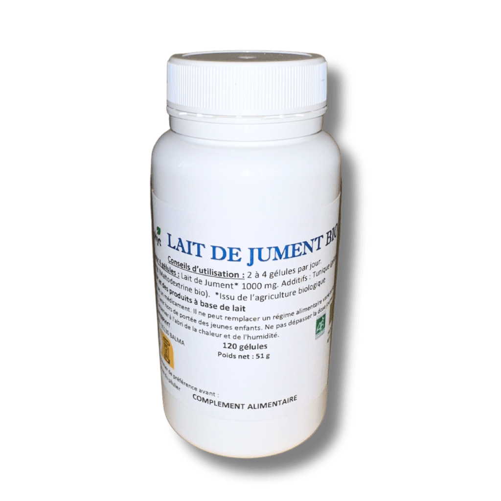 lait de jument bio interphyt complements alimentaires made in france