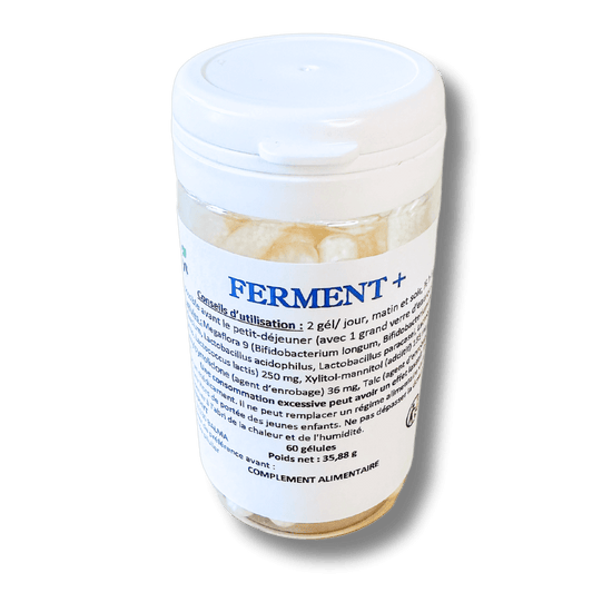 Ferment + interphyt complements alimentaires made in france