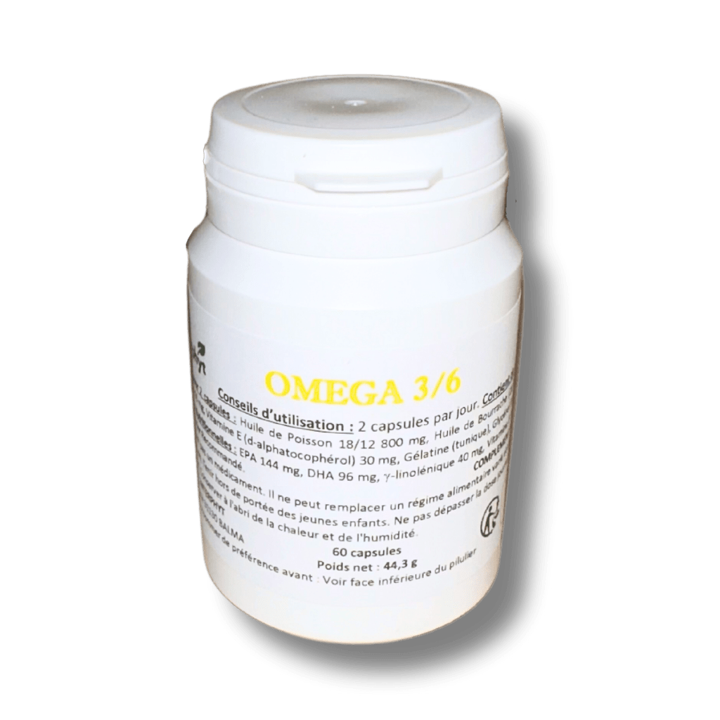 omega 3/6 interphyt complements alimentaires made in france
